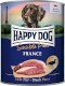 HAPPY DOG Sensible Pure FRANCE Kaczka 800g