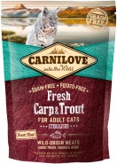 CARNILOVE Cat Adult Fresh Carp / Trout Sterilised 400g
