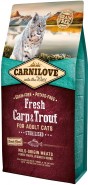 CARNILOVE Cat Adult Fresh Carp / Trout Sterilised 6kg