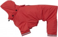 BUSTER Płaszcz przeciwdeszczowy dla psów Aqua M/L czerwony