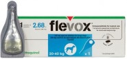 Vetoquinol FLEVOX Spot-On Psy 20-40kg na kleszcze pchły 1szt.