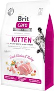 BRIT CARE Cat GF KITTEN Healthy Growth 2kg