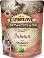 CARNILOVE Dog Puppies  Salmon Blueberries Saszetka 300g