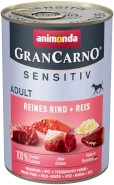 ANIMONDA Grancarno ADULT Sensitiv Wołowina Ryż 400g