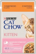 PURINA Cat Chow KITTEN Indyk Cukinia 85g