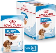 ROYAL CANIN Medium Puppy w sosie 10 x 140g