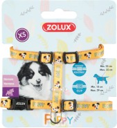 ZOLUX Puppy Mascotte Szelki XS dla szczeniaka 8mm Żółte