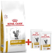 ROYAL CANIN VET URINARY S/O Moderate Calorie Feline 9kg + GRATIS SASZETKI !