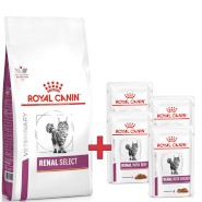 ROYAL CANIN VET RENAL SELECT Feline 2kg + GRATIS SASZETKI !
