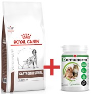 ROYAL CANIN VET GASTRO INTESTINAL Low Fat Canine 6kg + EXTRA GRATIS za 50zł !