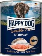 HAPPY DOG Sensible Pure NORWAY Ryba morska 800g
