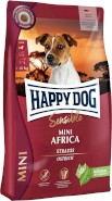 HAPPY DOG Sensible MINI AFRICA Struś ziemniaki 4kg