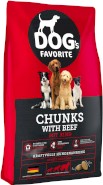 HAPPY DOG DOG's Favorite Chunks Wołowina 15kg