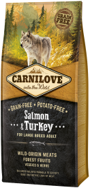 CARNILOVE Dog Adult Large Breed  Salmon / Turkey 12kg