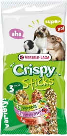 VERSELE LAGA Crispy Sticks Herbivores Triple Variety Pack 165g
