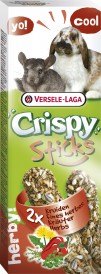 VERSELE LAGA Crispy Sticks Rabbits/Chinchillas HERBS 110g