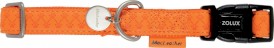 ZOLUX Obroża regulowana Mac Leather Pomarańczowa 15mm
