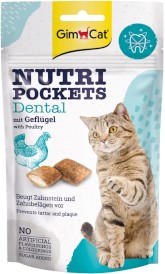 GIMCAT Nutri Pockets with Poultry Dental Krokieciki 60g