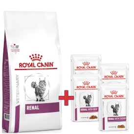 ROYAL CANIN VET RENAL Feline 4kg + GRATIS SASZETKI !