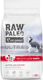 Vet Expert RAW PALEO Medium Large Puppy Ultra Beef 10kg