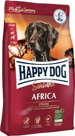 HAPPY DOG Sensible AFRICA Struś Ziemniaki 1kg