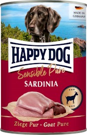 HAPPY DOG Sensible Pure SARDINIA Koza 400g