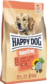 HAPPY DOG NaturCroq ADULT Lachs / Reis Łosoś ryż 11kg