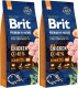 BRIT Premium by Nature Senior S + M 2x15kg