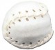 MACED Baseball biały ze skóry wołowej 5cm