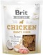 BRIT JERKY Snack CHICKEN Meaty Coins Drób Owady 200g