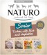 NATURO Senior Dog Indyk Ryż Warzywa tacka 400g