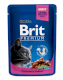 BRIT Cat Chicken & Turkey KURCZAK INDYK saszetka 100g