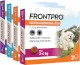 FRONTPRO Tabletki na pchły kleszcze 3szt. dla psa 4-10kg