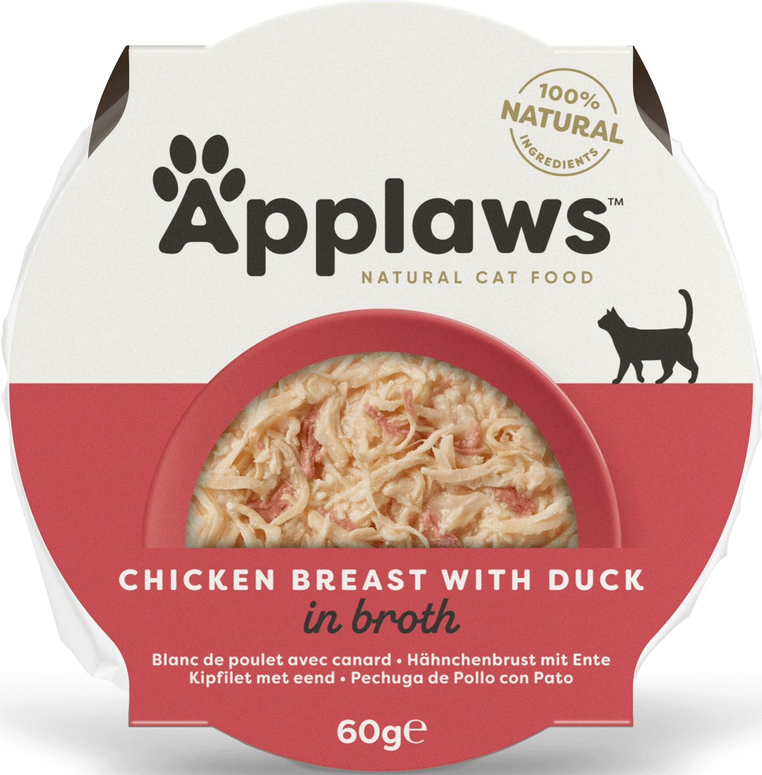 APPLAWS Chicken & Duck - Miseczka dla kotów TANIO - TOFIVET
