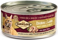 CARNILOVE Cat Adult Chicken / Lamb puszka dla kota 100g