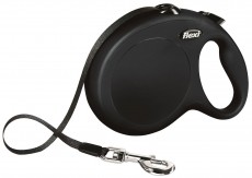 FLEXI NEW CLASSIC Compact Smycz taśmowa Rozmiar S / 5m