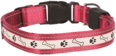 TRIXIE Obroża migająca regulowana USB L-XL Czerwona