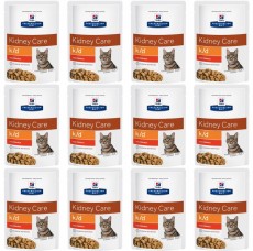 HILL'S PD Feline k/d Chicken 12x85g saszetka kurczak