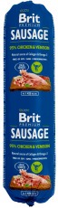 BRIT Sausage Chicken / Venison Kiełbasa Kurczak Dziczyzna 800g