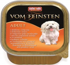 ANIMONDA Vom Feinsten ADULT Drób Cielęcina 150g