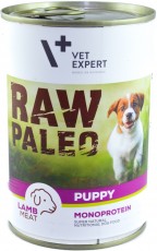 Vet Expert RAW PALEO Puppy Monoprotein Jagnięcina 400g