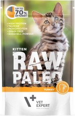 Vet Expert RAW PALEO Kitten Turkey Indyk dla kociąt 100g