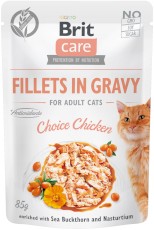 BRIT Care Cat GF Adult Choice Chicken Kurczak Sos 85g