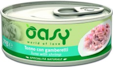 OASY Cat Specialita Naturale Tuńczyk Krewetki 70g