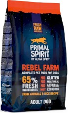 PRIMAL SPIRIT Rebel Farm 65% Fresh Adult Dog 1kg