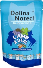 DOLINA NOTECI SUPERFOOD Kot Jagnięcina i Cielęcina 85g