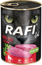 DOLINA NOTECI RAFI Cat Adult Cielęcina bez zbóż 400g