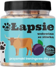Happy Snacky ŁAPSIE Wołowina ze Śliwką 300g