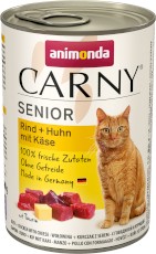 ANIMONDA Carny SENIOR Wołowina Kurczak z Serem 400g