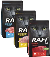 DOLINA NOTECI RAFI Cat Adult Jagnięcina bez zbóż 7kg